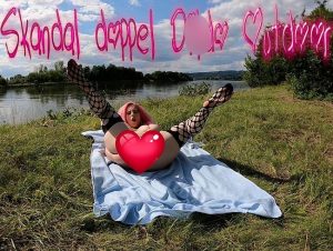 hotshira Porno Video: Skandal Doppel dil*o Outdoor